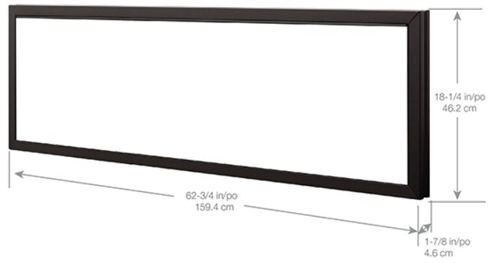 Dimplex | Black trim for XLF60 - X-XLFTRIM60