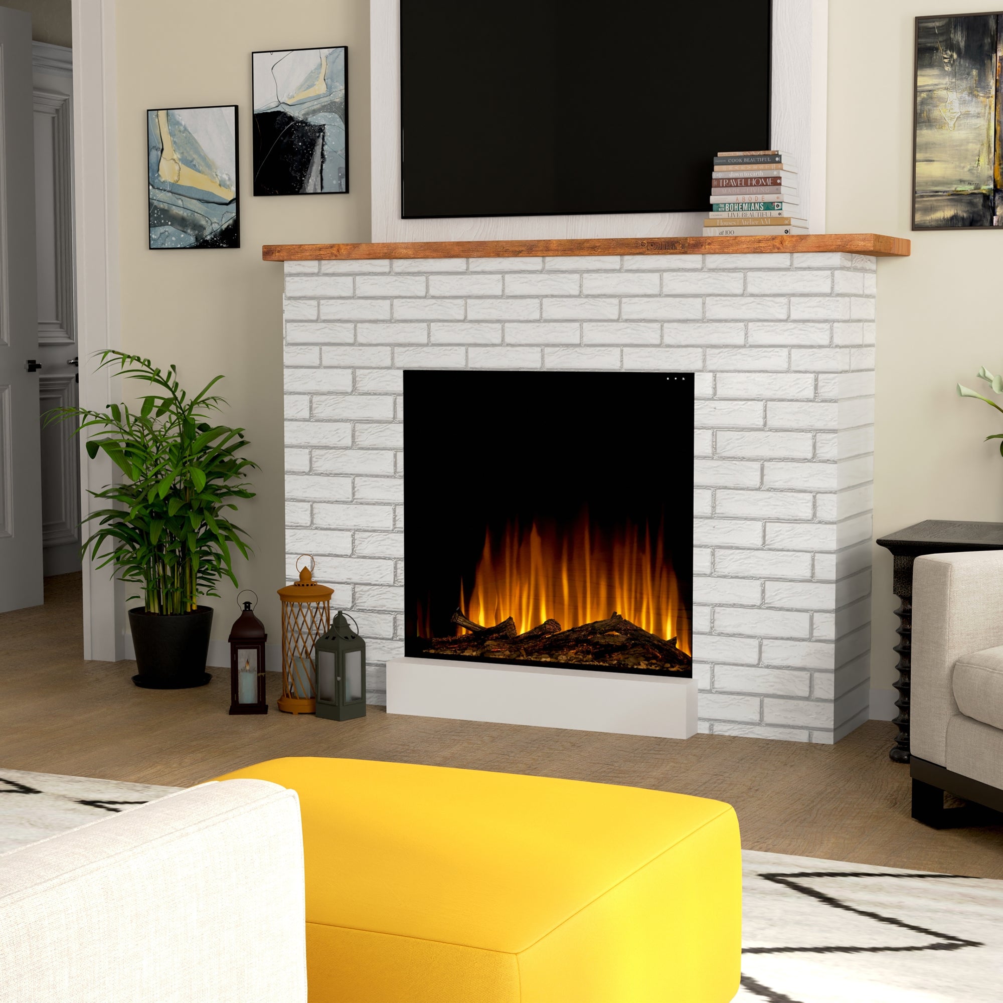 Dimplex | Ignite Aspire 36 Inch Built-in Electric Fireplace - ASP36