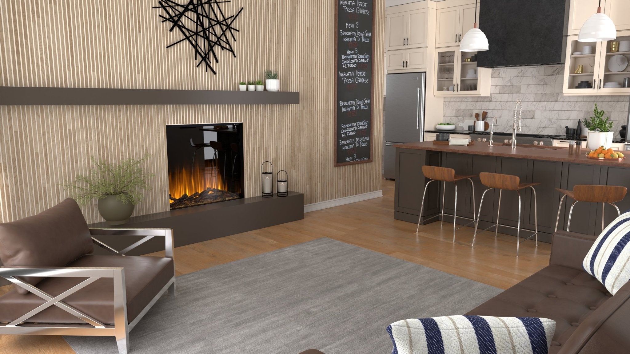 Dimplex | Ignite Aspire 36 Inch Built-in Electric Fireplace - ASP36