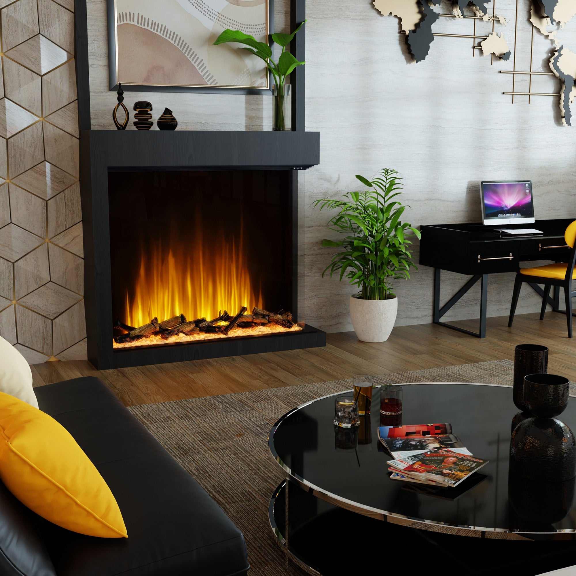 Dimplex | Ignite Aspire 48 Inch Built-in Electric Fireplace - ASP48