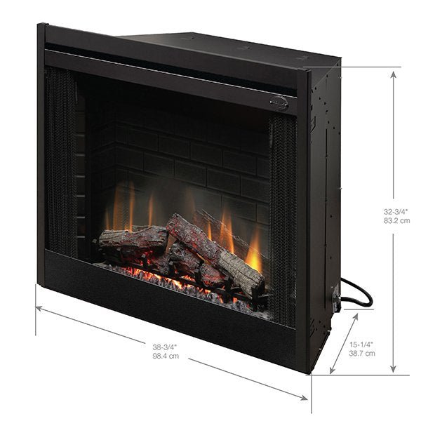 Dimplex | BF Deluxe 39 Inch Built-in Electric Fireplace - X-BF39DXP