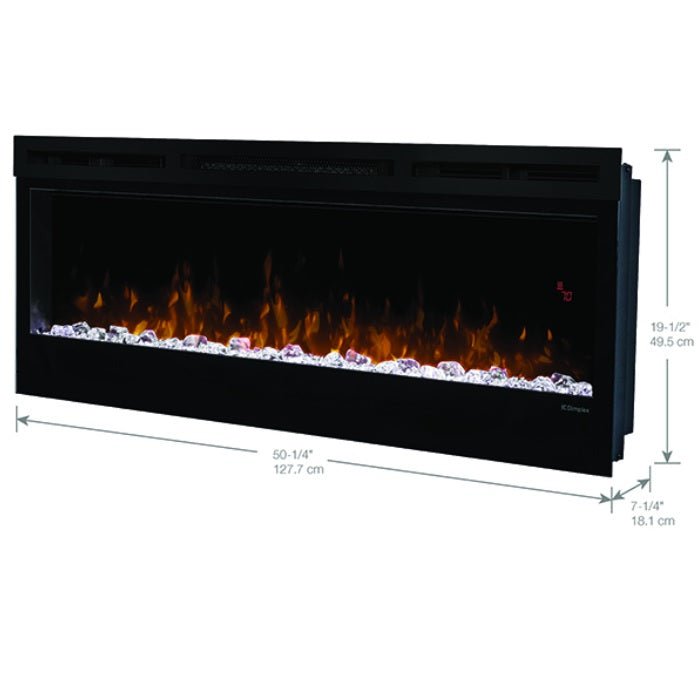 Dimplex | Prism 50 Inch Linear Electric Fireplace - X-BLF5051