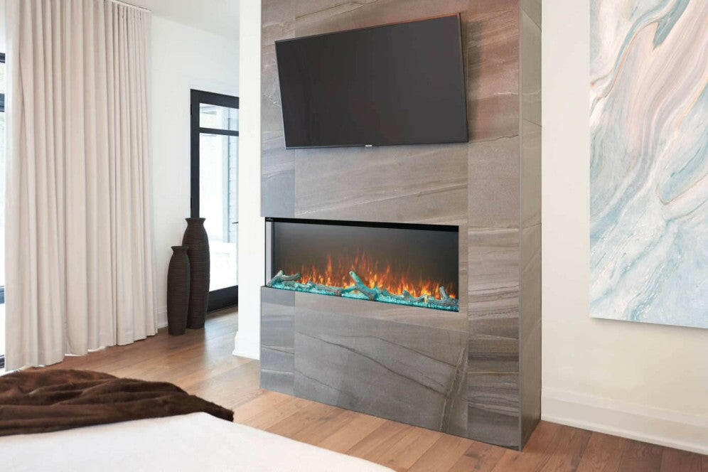 Napoleon | Trivista Primis 50-inch Three-Sided Electric Fireplace - NEFB50H-3SV