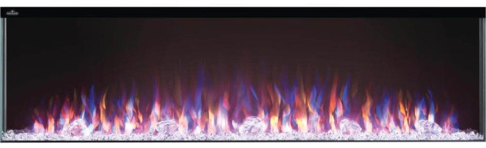 Napoleon | Trivista Primis 60-inch Three-Sided Electric Fireplace - NEFB60H-3SV