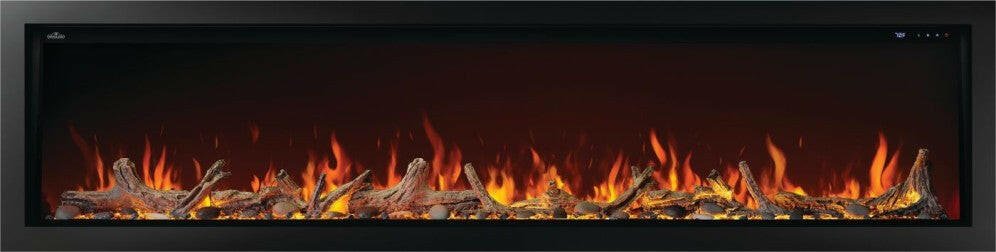 Napoleon | Astound 96 Inch Built-In Electric Fireplace - NEFB96AB