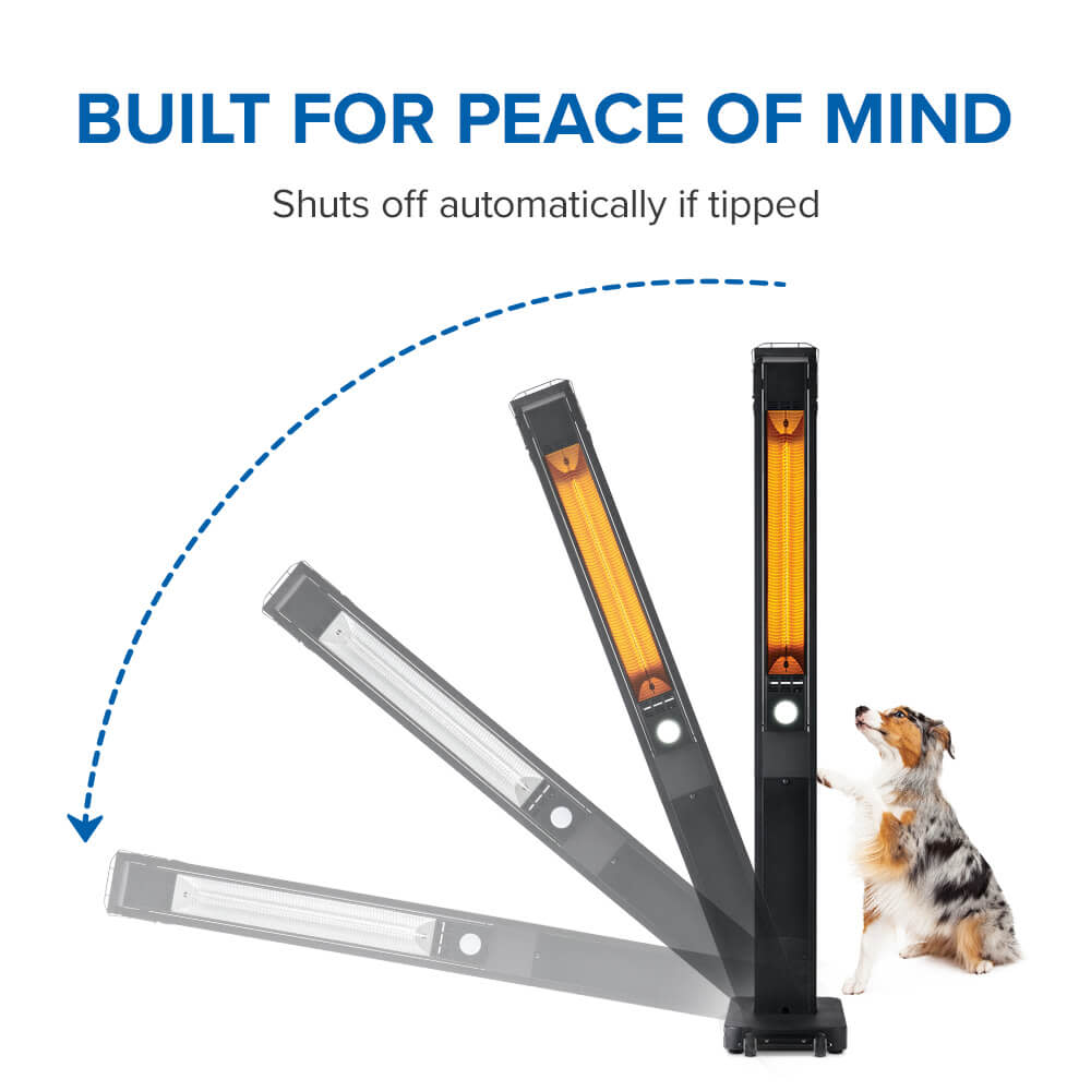 Napoleon | Phantom Freestand Outdoor Electric Infrared Heater - NEOFV80IH