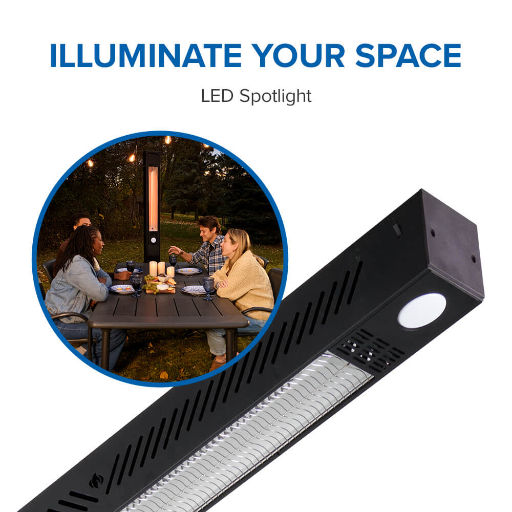 Napoleon | Phantom Freestand Outdoor Electric Infrared Heater - NEOFV80IH