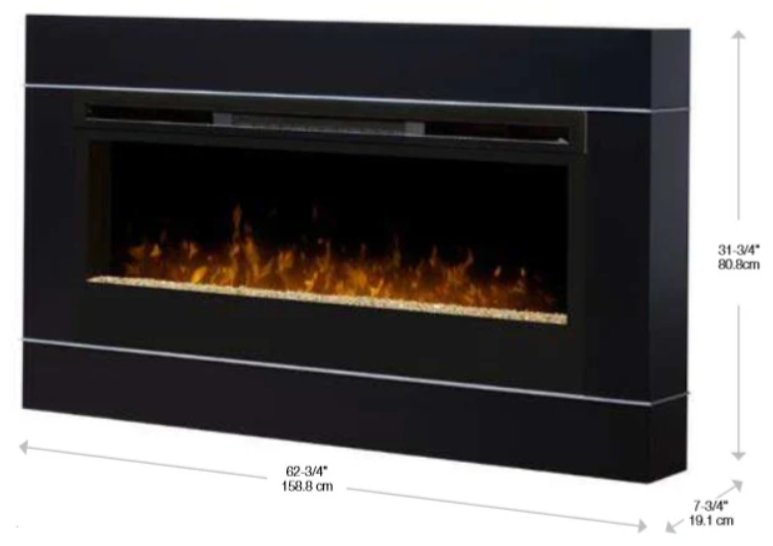 Dimplex | Cohesion trim for BLF5051 - X-DT1267BLK