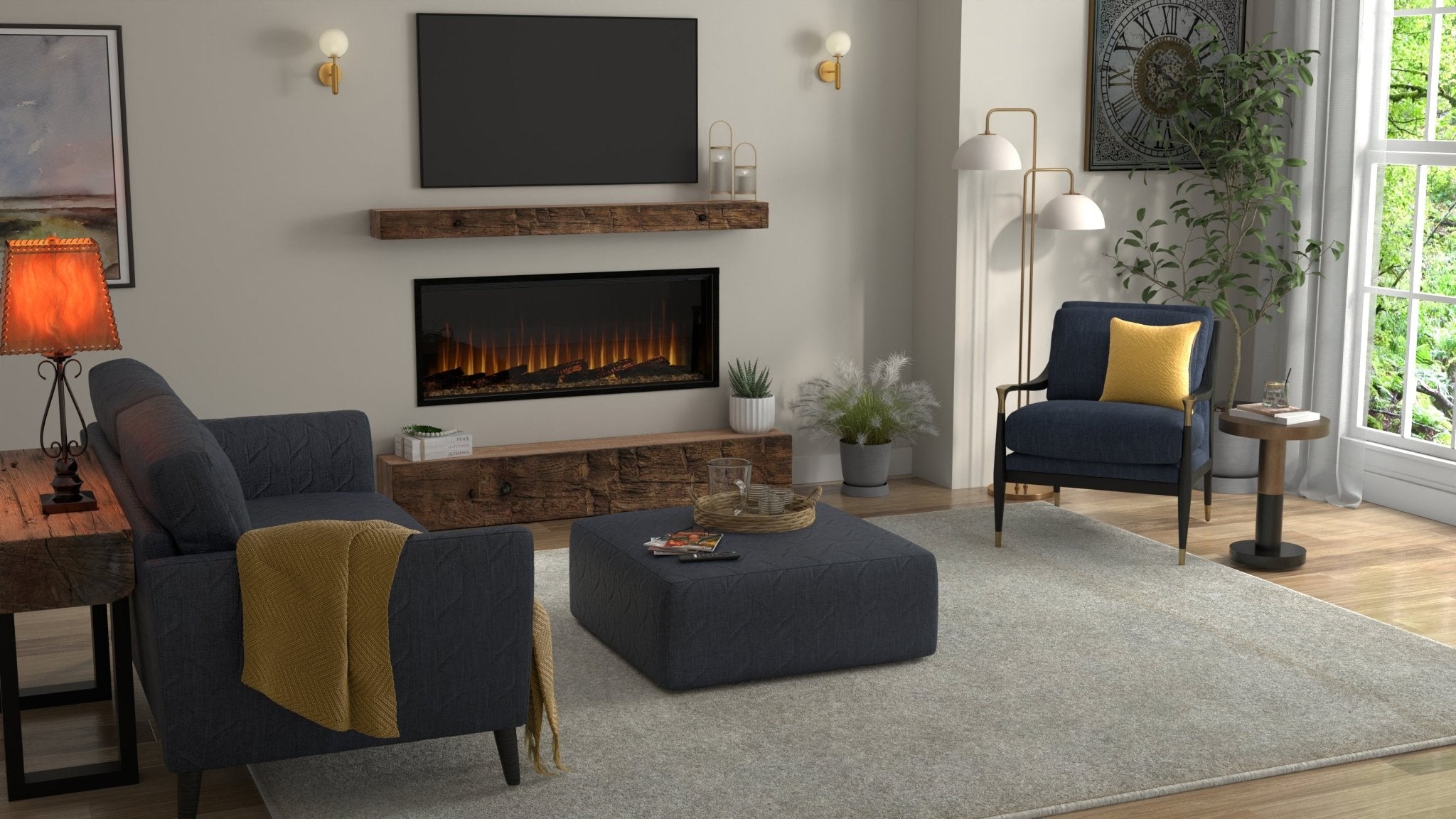 Dimplex | Ignite Ultra 50 Inch Built-in Electric Fireplace - ULT50