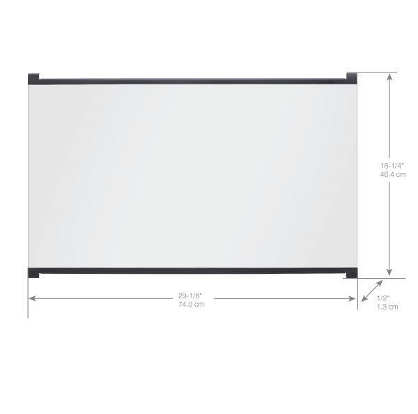 Dimplex | Front glass for BF33DXP - X-BFGLASS33BLK