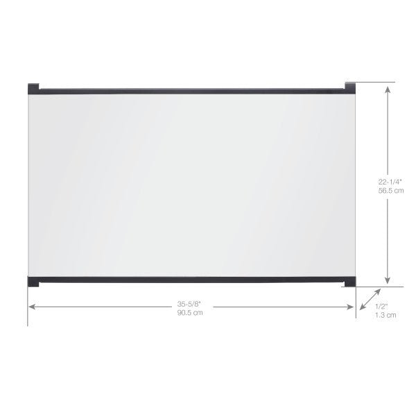 Dimplex | Front glass for BF39DXP BF39STP - X-BFGLASS39BLK