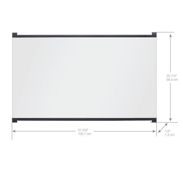 Dimplex | Front glass for BF45DXP - X-BFGLASS45BLK
