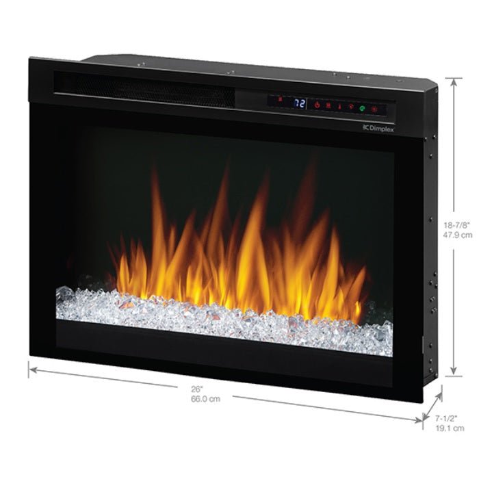 Dimplex | Nova 26 Inch Built-in Electric Fireplace - XHD26G