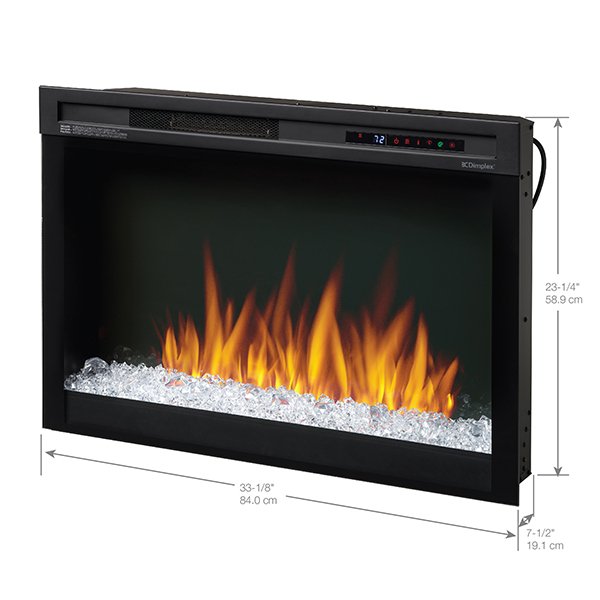 Dimplex | Nova 33 Inch Built-in Electric Fireplace - XHD33G