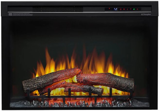 Dimplex | Nova 33 Inch Built-in Electric Fireplace W/ Logs - XHD33L
