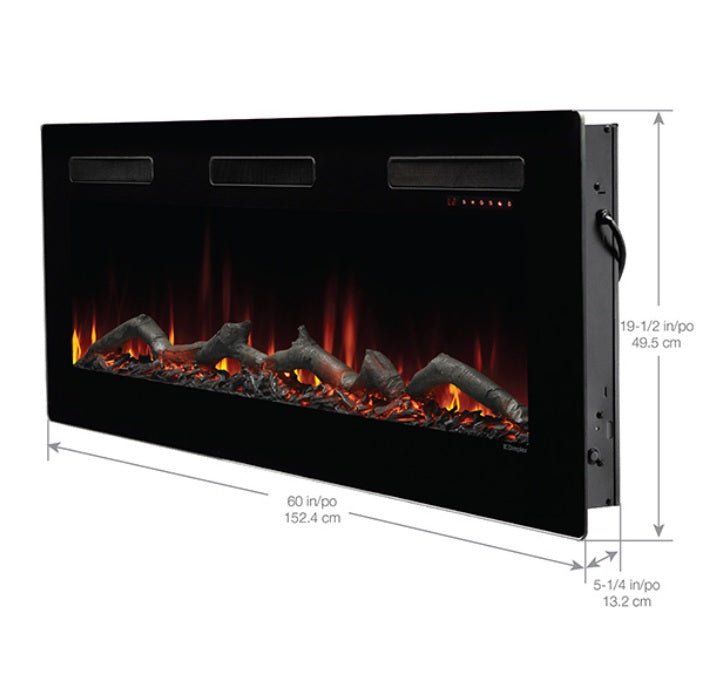 Dimplex | Sierra 60 Inch Linear Electric Fireplace - X-SIL60