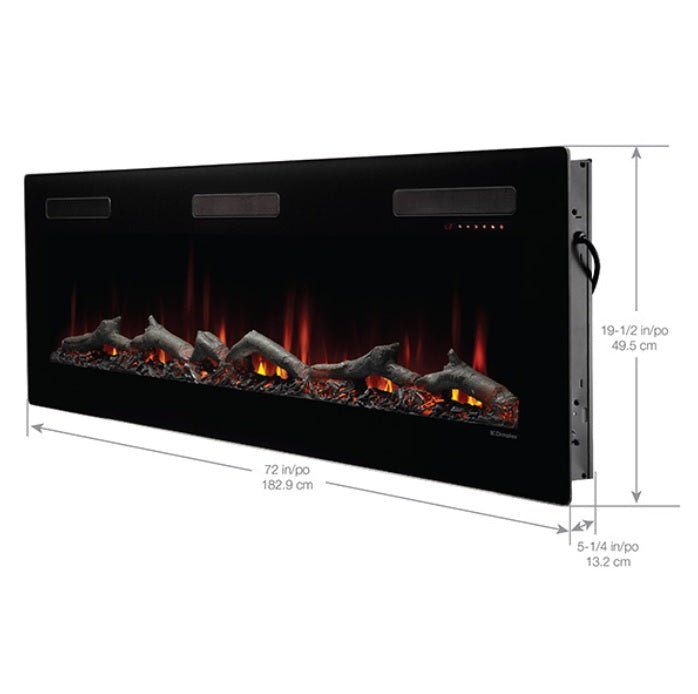 Dimplex | Sierra 72 Inch Linear Electric Fireplace - X-SIL72