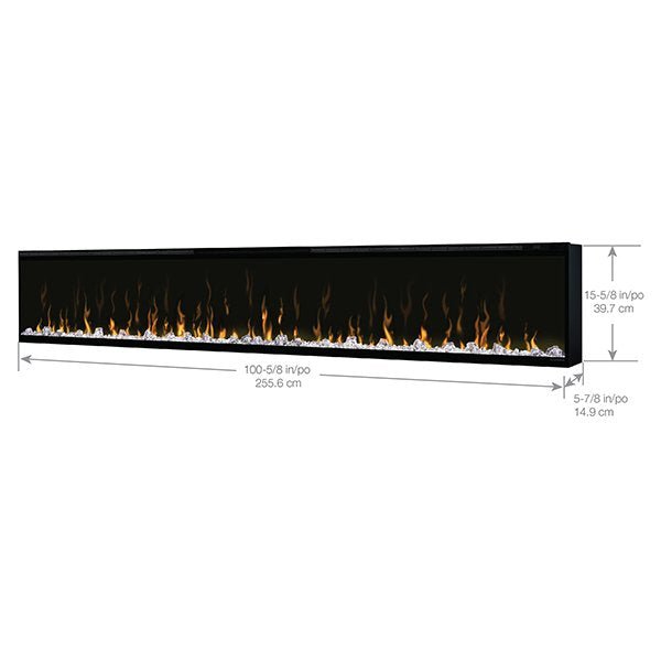 Dimplex | Ignite XL 100 Inch Linear Electric Fireplace - X-XLF100