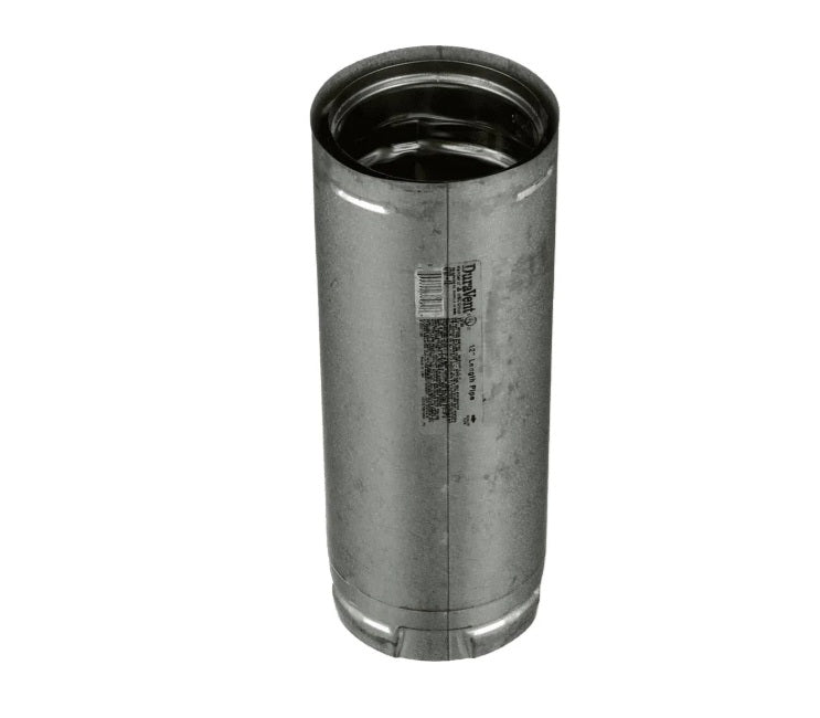 Duravent PelletVent Pro | 3" diameter x 12-inch length galvanized 3PVP-12