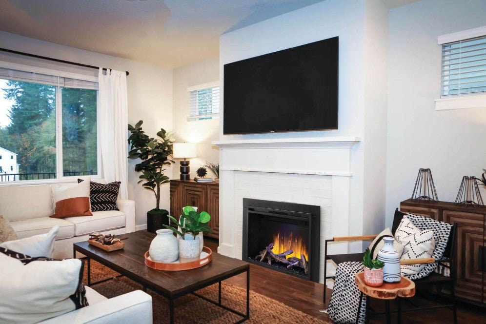 Napoleon | Element 42 Inch Built-In Electric Fireplace - NEFB42H-BS-1