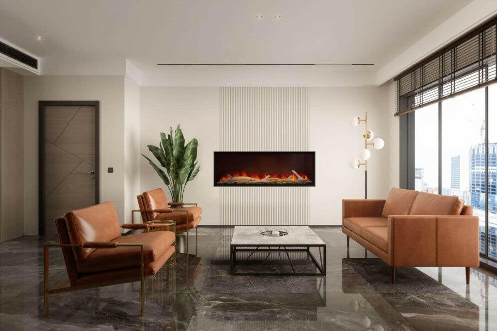 Napoleon | Astound 62 Inch Built-In Electric Fireplace - NEFB62AB