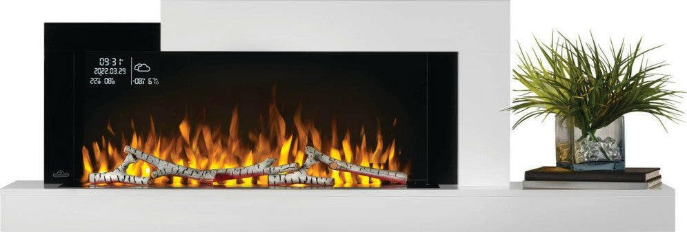 Napoleon | Stylus Cara Elite Connected Wall-Hanging Electric Fireplace - NEFP32-5019W-IOT