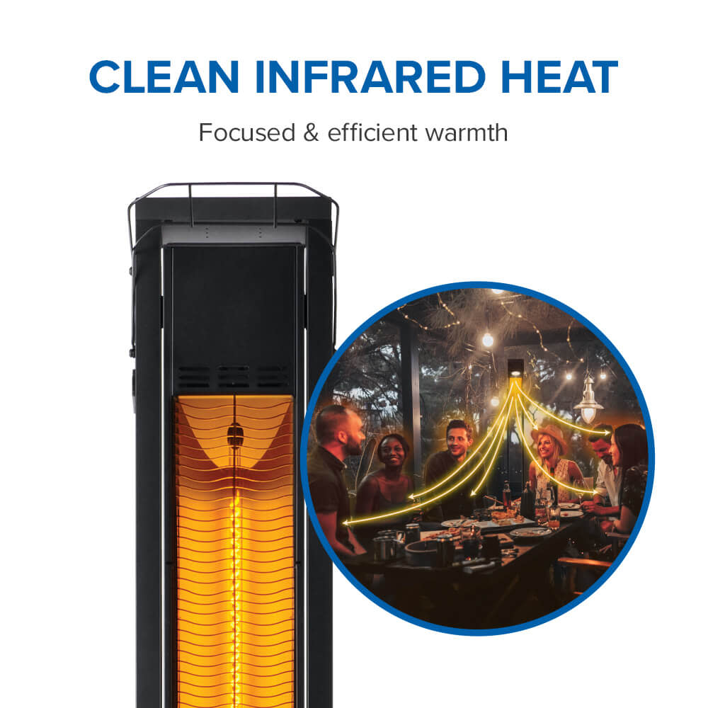 Napoleon | Phantom Freestand Outdoor Electric Infrared Heater - NEOFV80IH