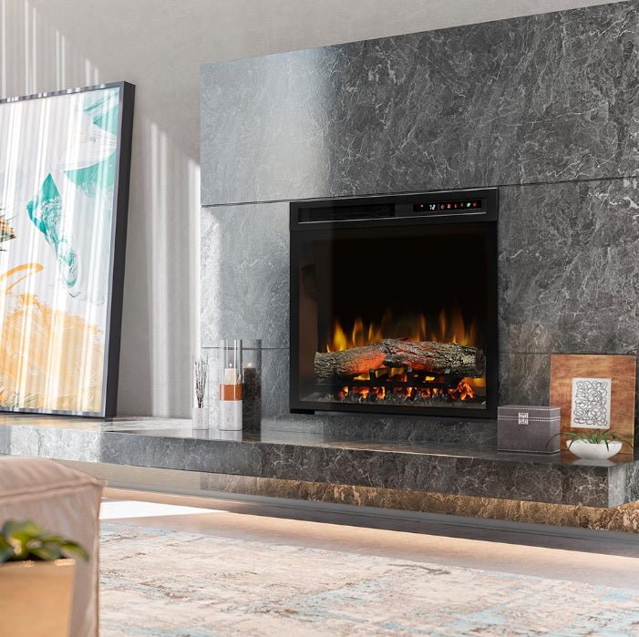 Dimplex | Nova 23 Inch Built-in Electric Fireplace W/ Logs - XHD23L