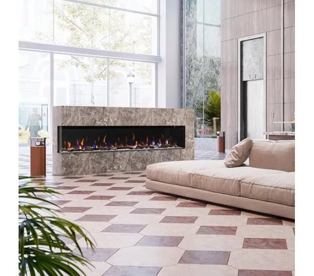 Dimplex | Ignite Bold 100 Inch Built-in Linear Electric Fireplace - X-XLF10017-XD