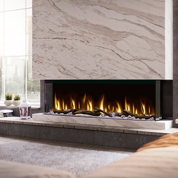 Dimplex | Ignite Bold 60 Inch Built-in Linear Electric Fireplace - X-XLF6017-XD