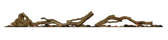 Dimplex | Driftwood and River Rock Ember Bed for 34 Inch Prism - X-LF34DWS-KIT
