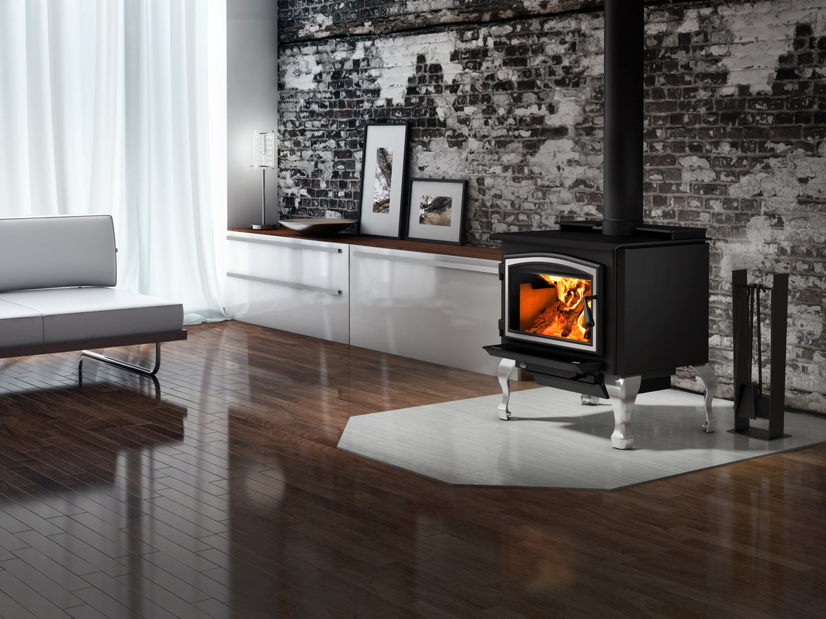 Osburn 2000 wood stove with blower