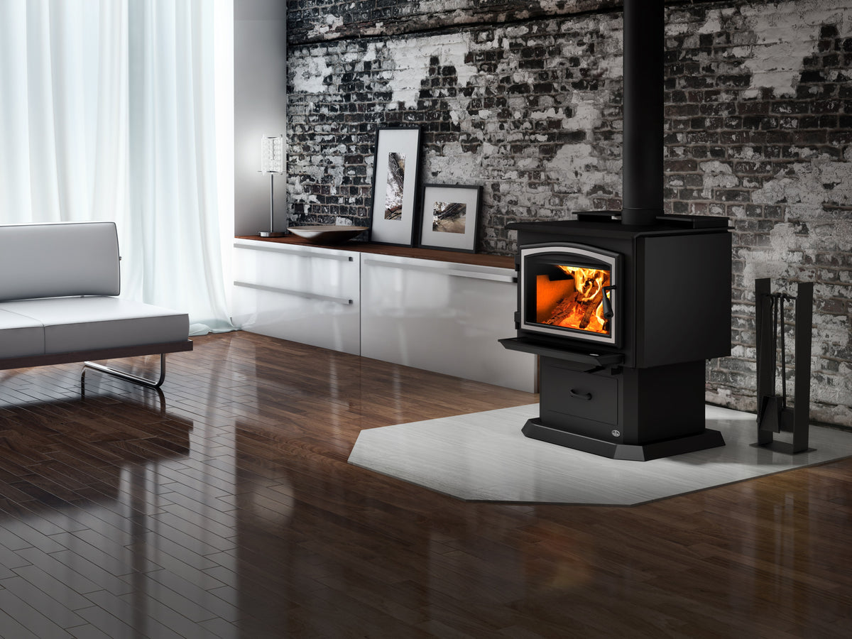 Osburn 2000 wood stove with blower